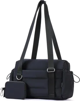 Small Gym Bag for Women 2 Set Mini Gym Duffle Bag with Wet Compartment and Coin Wallet, Gym Tote Bag for Workout/Sport/Travel