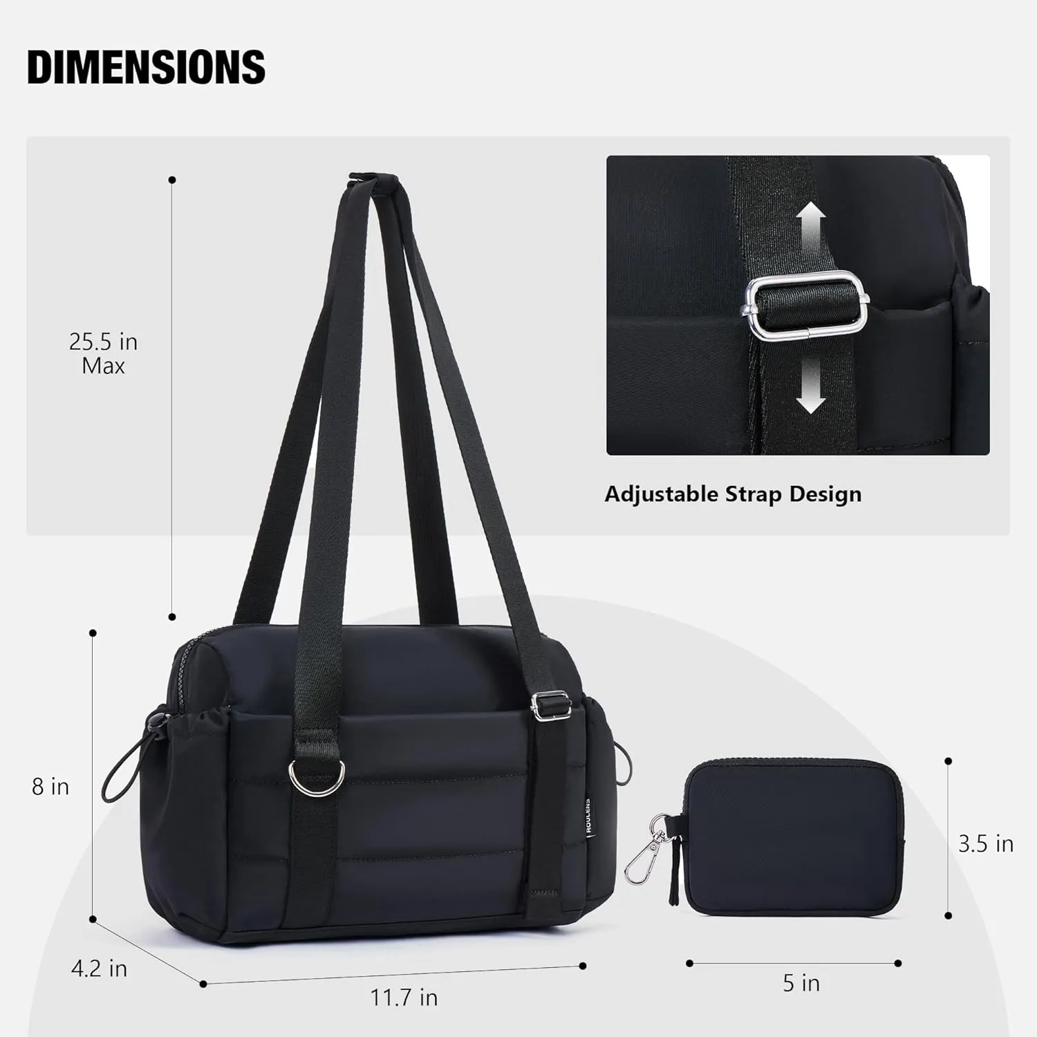 Small Gym Bag for Women 2 Set Mini Gym Duffle Bag with Wet Compartment and Coin Wallet, Gym Tote Bag for Workout/Sport/Travel