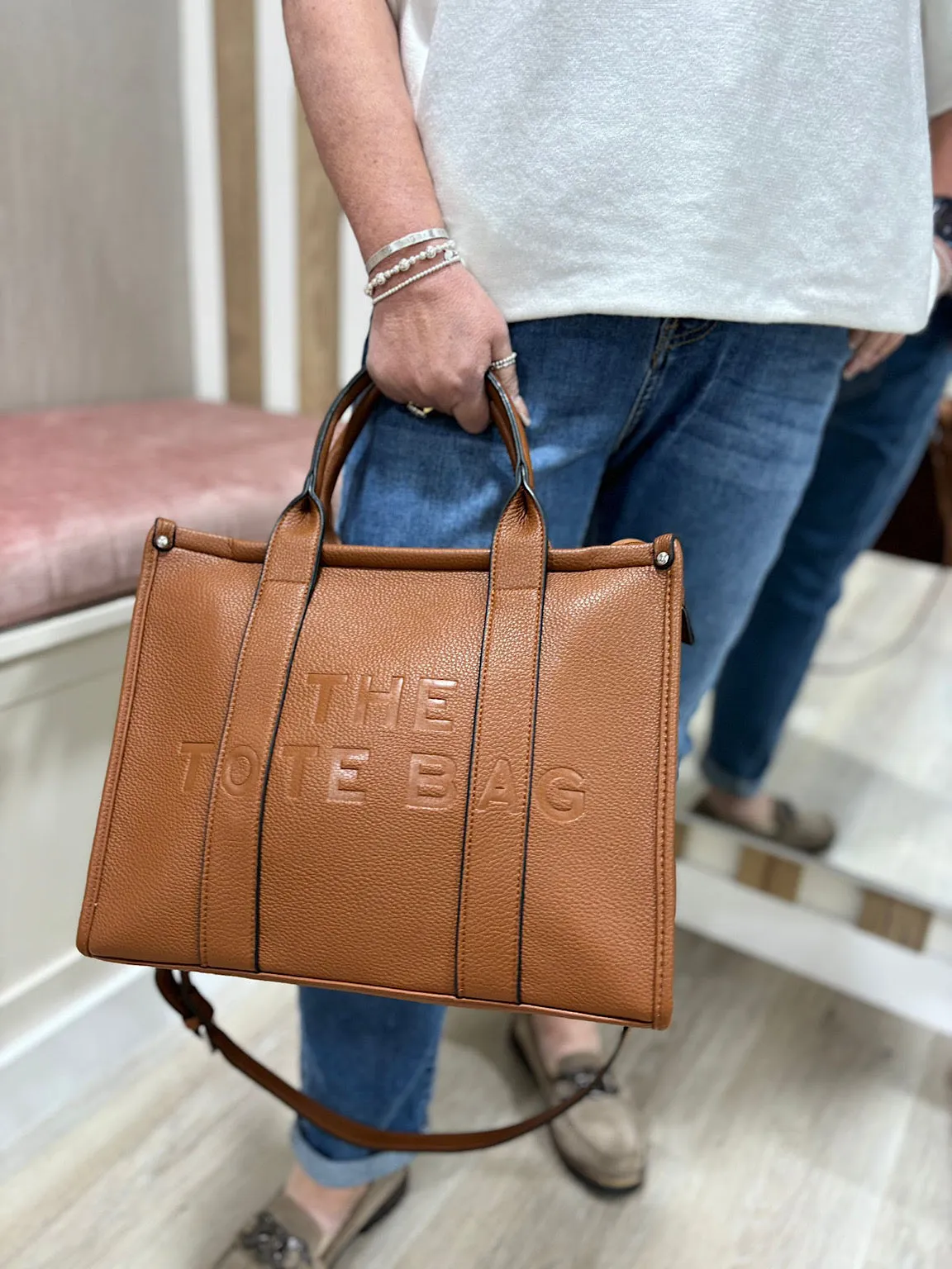 Tan The Tote Bag Medium