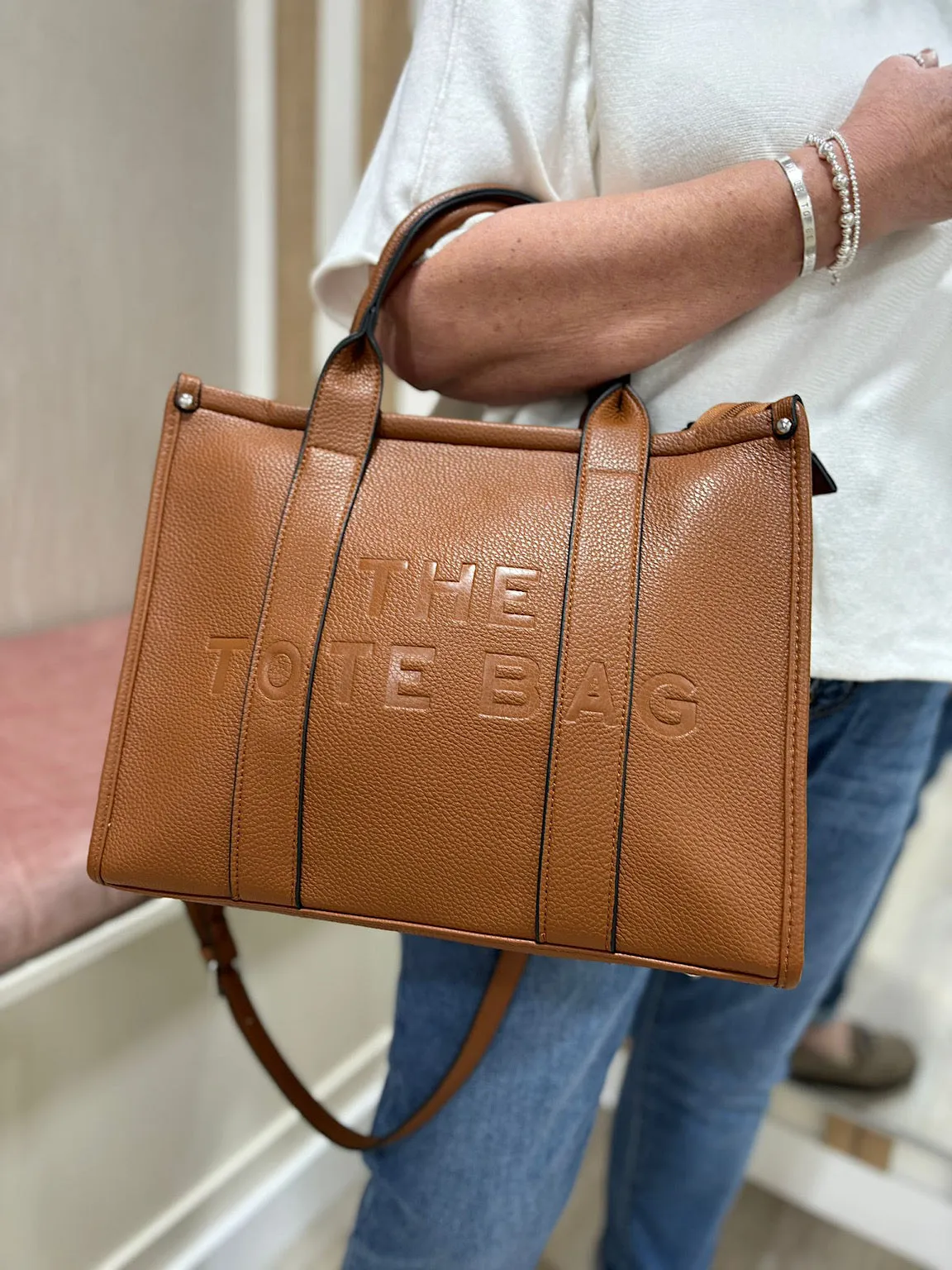 Tan The Tote Bag Medium