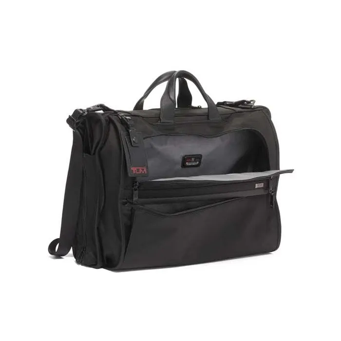Tumi Black Alpha 3 Tri-Fold Carry On Garment Bag