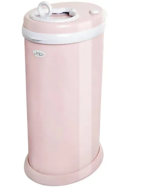 Ubbi Diaper Pail Blush Pink