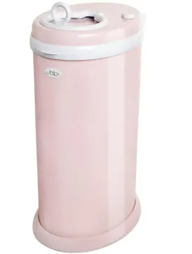 Ubbi Diaper Pail Blush Pink