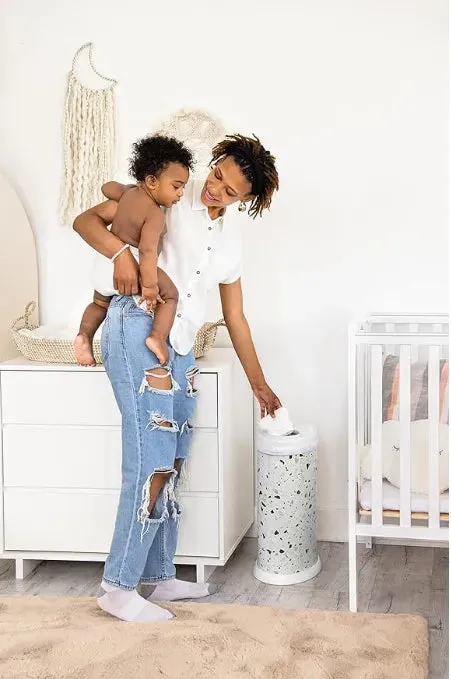 Ubbi Diaper Pail Terrazzo          