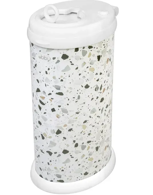 Ubbi Diaper Pail Terrazzo          