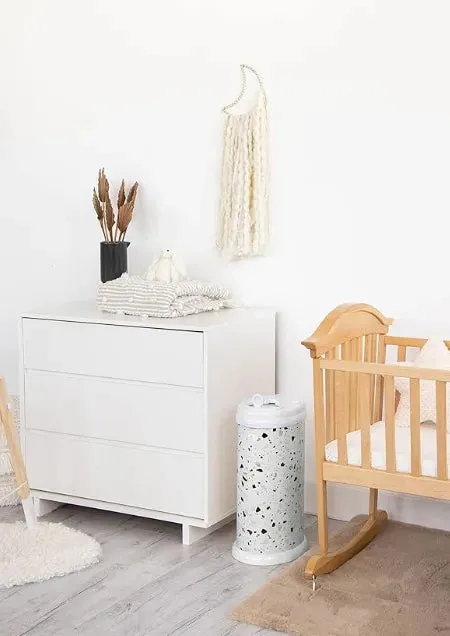 Ubbi Diaper Pail Terrazzo          