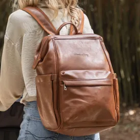Vintage Diaper Backpack | Brown