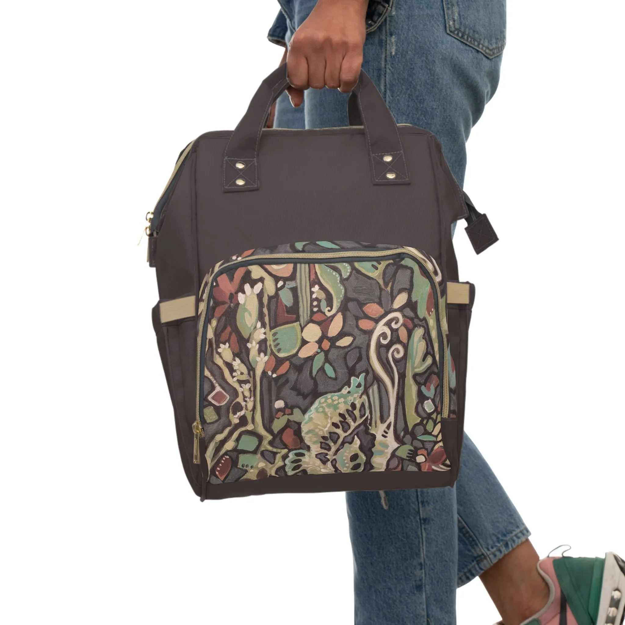 Wild Floret Simple, Multifunctional Diaper Backpack