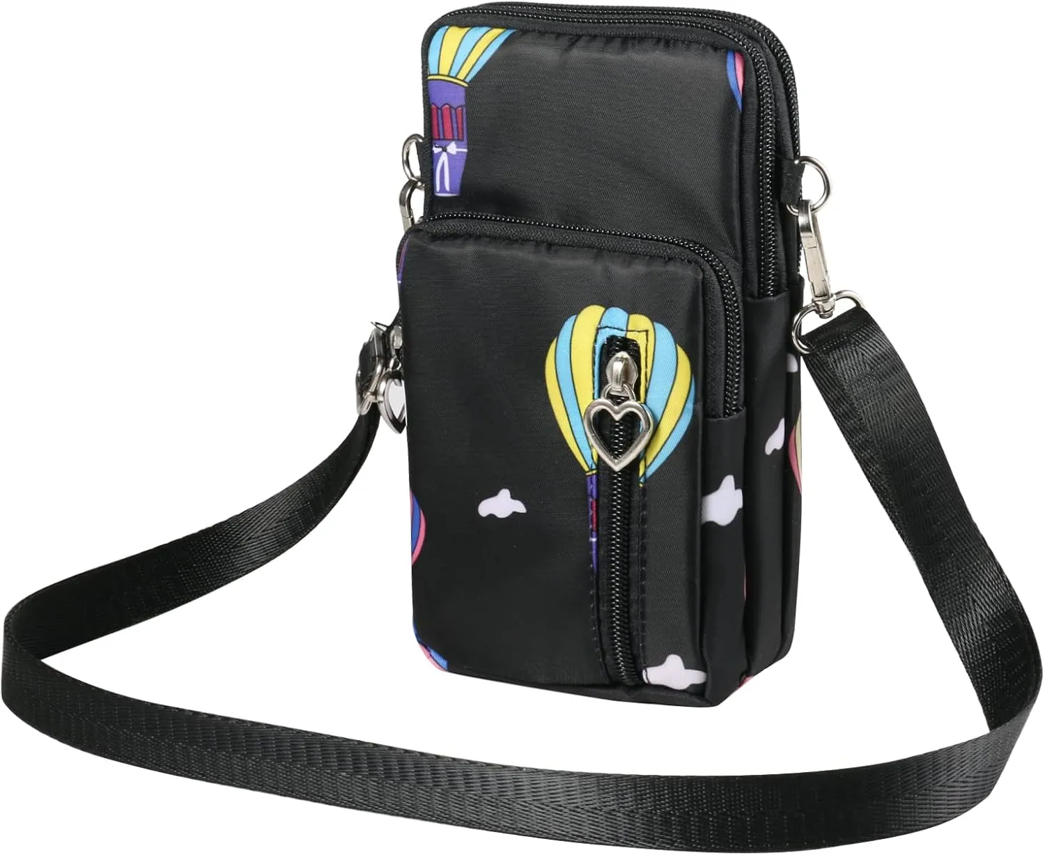 Women Small Crossbody Phone Bag Cell Phone Purse Shoulder Pouch Armband Wallet Case Handbag for iPhone Samsung Google Pixel